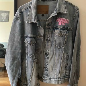 Governor’s Ball Music Festival X American Eagle collab denim jacket, brand new!